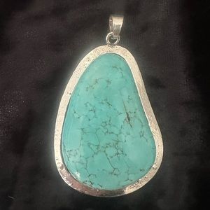 Genuine Turquoise Pendant